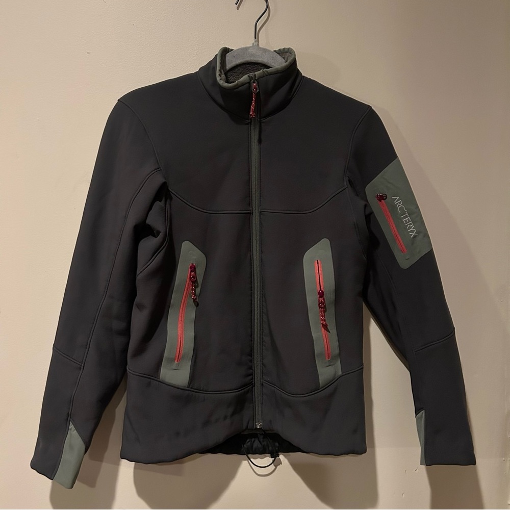 Arc'teryx Hyllus Softshell Jacket Gray Pink Women’s Small